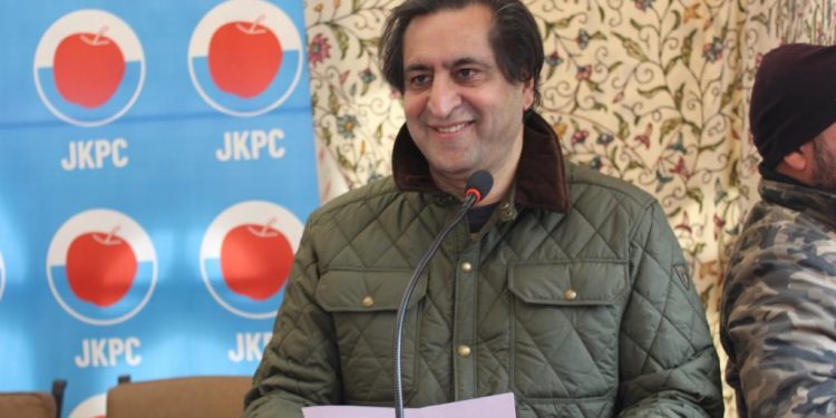 Sajad Lone takes oath as President of Peoples Conference