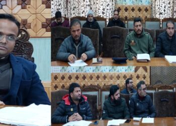 DC Kupwara chairs District Environment Committee meeting