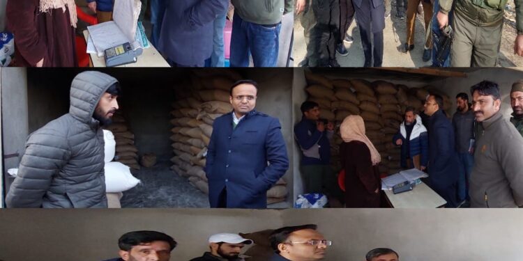 Good Governance Week: DC Kupwara inspects various Fair Price Shops of Kupwara circle