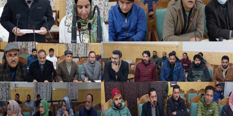DC Kupwara administers oath to Ms. Amina Majeed for taking charge as DDC Member Drugmulla
