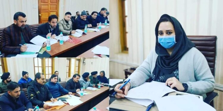 Dr Syed Sehrish Chairs DLTC Meeting for approval of Scale of finance for 2023-24