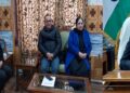 Principal GMC Handwara calls on DC Kupwara