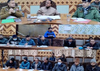 Kupwara administration cracks down on drugsProperties of drug peddlers shall be identified and seized: DC Kupwara
