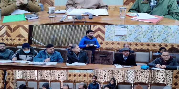 Kupwara administration cracks down on drugsProperties of drug peddlers shall be identified and seized: DC Kupwara