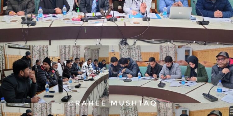 Director RDD reviews implementation status of development schemes in Kupwara