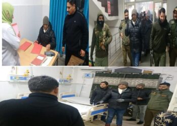 DC Kupwara pays surprise visit to Sub District Hospital Sogam
