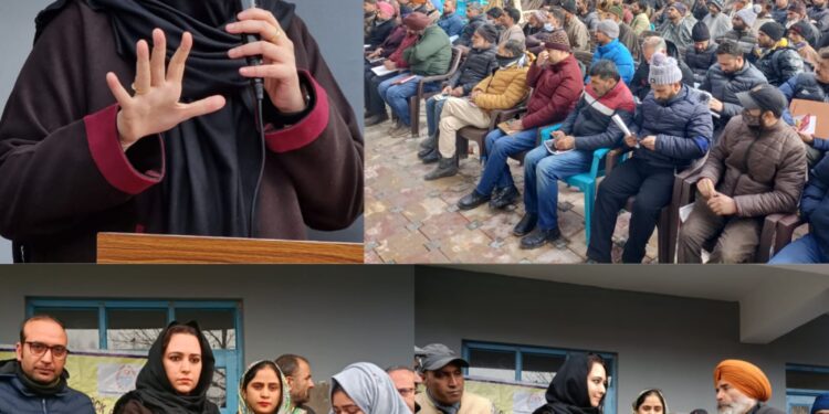 Dr Sehrish Asgar Chairs Weekly Block Divas Programme at Kandi Rafiabad
