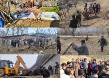4021 kanal state/kahcharai  Land  retrieved from encroachers across Kupwara district