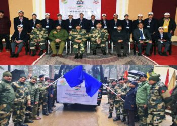 140 Bn BSF Flags off ‘Bharat Darshan Tour’ for Kupwara Students