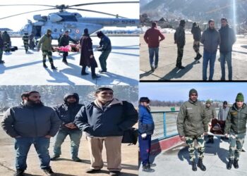 4 Dead bodies airlifted from Kupwara to Tangdhar