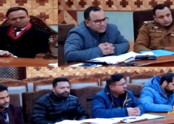 DC Kupwara chairs NCORD meeting,Seeks co-operation from  families, parents to overcome the drug menace
