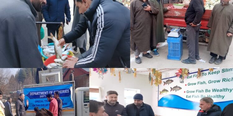 Trout fish,  fresh vegetables remain available on Herath at Kupwara