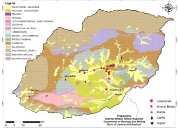 17 lakh metric tonne Lignite, high quality Marble deposits available in Kupwara district,