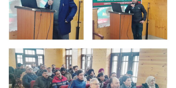 Agriculture Department Kupwara organized training programme for Promotion of Niche Crops