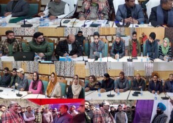 Dr. Asgar Samoon reviews developmental profile of Kupwara district