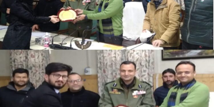 District administration Kupwara felicitates JKCCS qualifiers of Kupwara district.