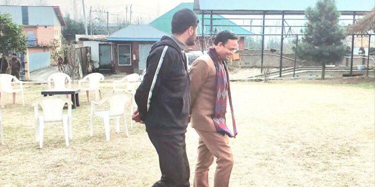 JKNC Leader Shahrukh Nasir Khan expresses gratitude to DC Kupwara.