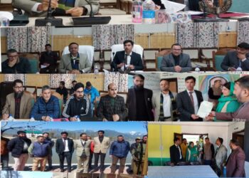 Div Com Kashmir visits Kupwara, inspects dev works