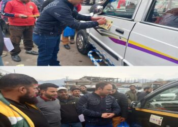 MVD starts Sticker Pasting campaign under “Nasha Mukt Bharat Abhiyan for Drug De-addiction” at Kupwara