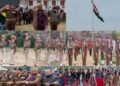 DC Kupwara hoisted National Flag at newly constructed Flag Post at DC Office lawns Kupwara