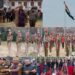 DC Kupwara hoisted  National Flag at newly constructed Flag Post at DC Office lawns Kupwara