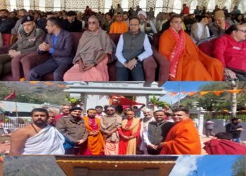 Inaugral ceremony of Sharda Yatra Temple Teetwal