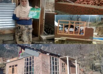 PMAY (G) fulfilling the dream of pucca houses for poor, vulnerable families in Kupwara district