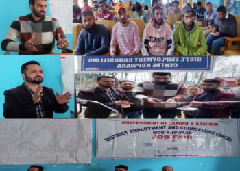 DECC Kupwara organises Job Fair at Kupwara;inaugurated by Nasir Lone