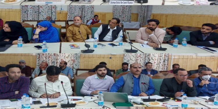 District development council meeting discusses, finalizes Annual action Plan under capex Budget 2023-24