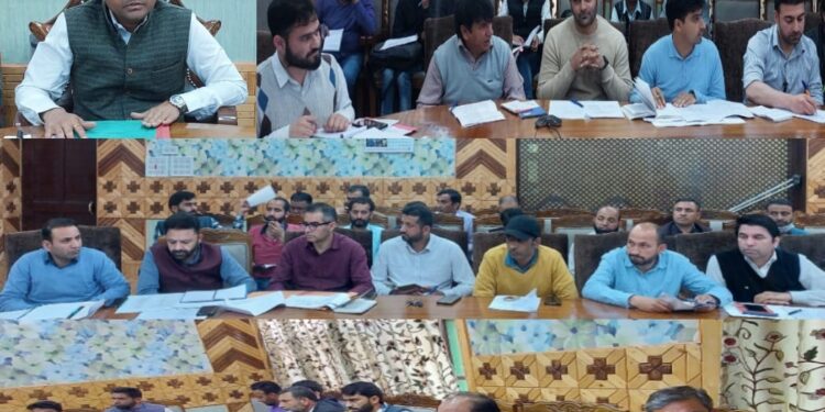 DC Kupwara reviews functioning of Revenue department.
