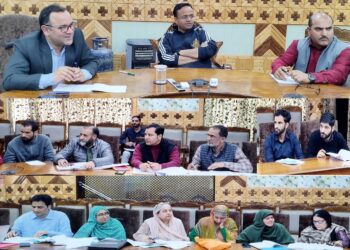 DC Kupwara reviews functioning of Social welfare, ICDS departments.