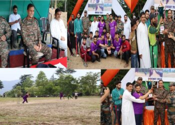 INDIAN ARMY ORGANISES DRUGMULLA PREMIER LEAGUE (DPL) 2023