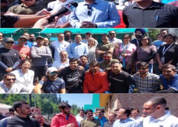 DC Kupwara Sends-off 4-Wheeler motor rally from TRC Kupwara to Keran