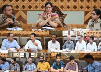DC Kupwara Ayushi Sudan chairs NCORD meeting