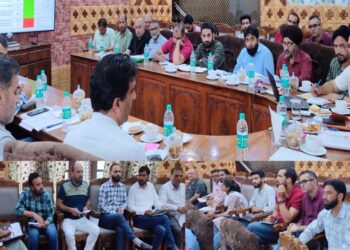 DC Kupwara Ayushi Sudan reviews progress of Aspirational District programme,