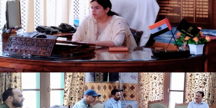 DC Kupwara reviews functioning of major hospitals of Kupwara district;