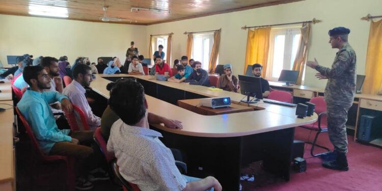 INDIAN ARMY CONDUCTED AGNIVEER OUTREACH PGME AT ITI, GALZOO, KUPWARA
