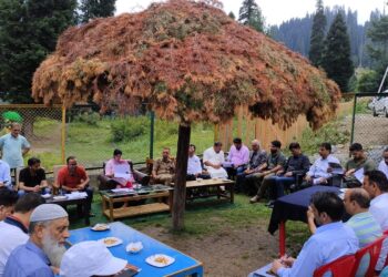 DC Kupwara chairs the review meeting with LBDDA other stakeholders