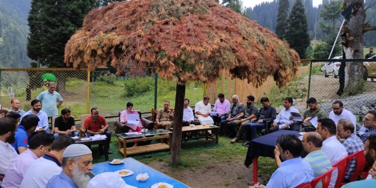 DC Kupwara chairs the review meeting with LBDDA other stakeholders