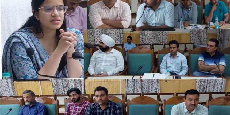 DC Kupwara chairs DCDC Meeting,Emphasises for strengthening PACS as Vibrant Economic Entities