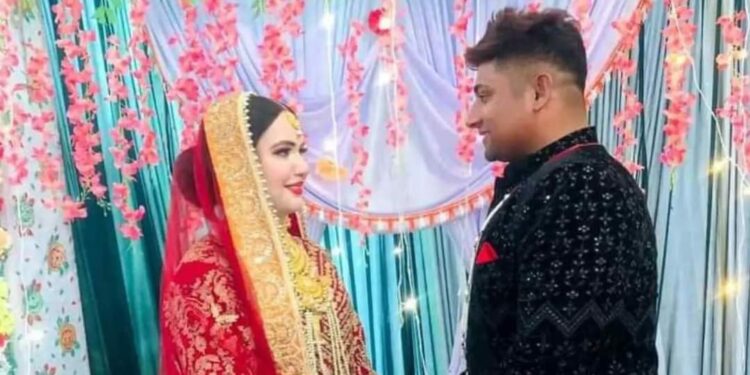 Sarfaraz Khan, an Indian cricketer, marries a Shopian girl