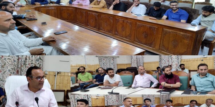 Preparations for “MERI MAATI MERA DESH” campaign reviewed at Kupwara