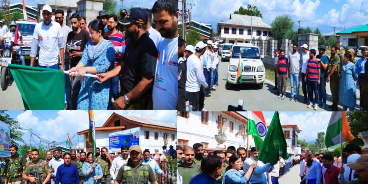 “Meri Maati, Mera Desh ” campaign infuses Patriotism, Nationalistic Fervor as Kupwara district presents a festive look