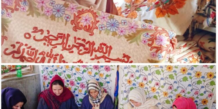 Success story Of Razia Sultan a Crewel Embroidery Entrepreneur from Trehgam Kupwara