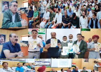 Agriculture department Kupwara organizes 2 Day Seminar on Transformation of Beekeeping at Town Hall Kupwara