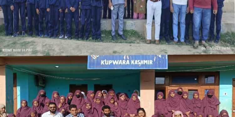 Secretary J & K Board for PSP visits Pahari Boys and Girls Hostels Kupwara