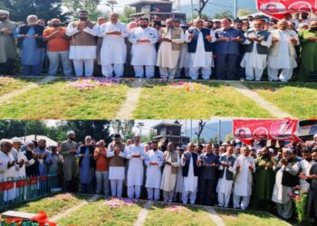 JKNC Commemorates 21st Death Anniversary of Mushtaq Ahmad Lone & Ghulam Mohiudin Lone