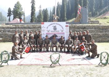 SCALING OF MOUNT HARMUKH : OP JWALA