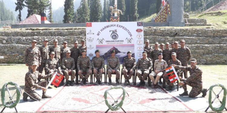 SCALING OF MOUNT HARMUKH : OP JWALA