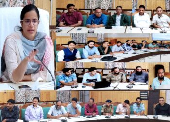 DC Kupwara reviews preparations for ‘Meri Maati Mera Desh complain’ – Phase 2, featuring Amrit Kalash Yatras